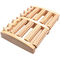 ماساژور چوبی دستی بزرگ ، 18 غلتک چوبی پاشنه جداگانه