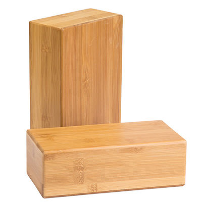سازگار با محیط زیست چوبی تجهیزات تناسب اندام چاپ سفارشی گیلاس یوگا چوبی بلوک ارگانیک